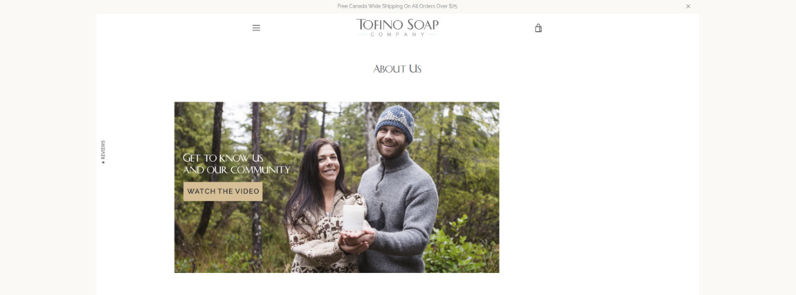 Tofino soap company