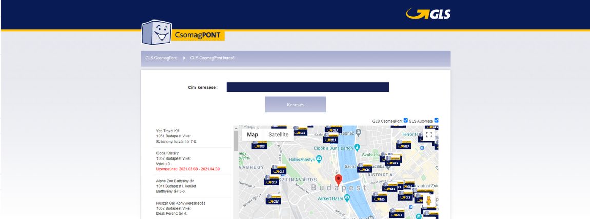 GLS CsomagPont