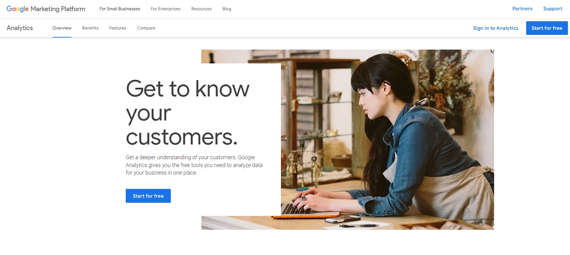 Google Analytics beállítások