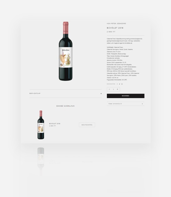 vida winery product