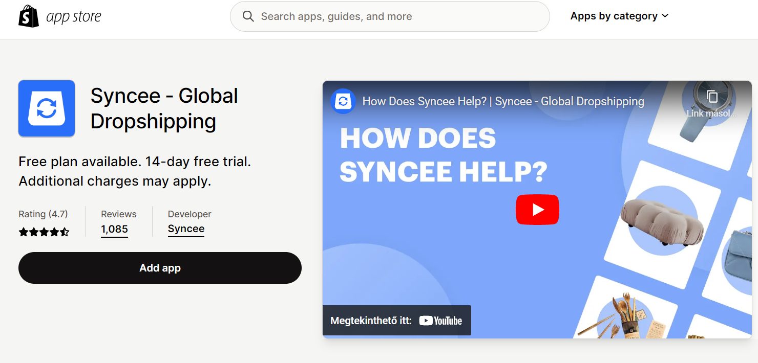 Dropshipping integráció