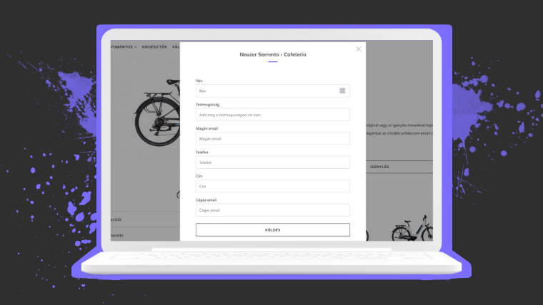 Kruz Bike Company cafeteria