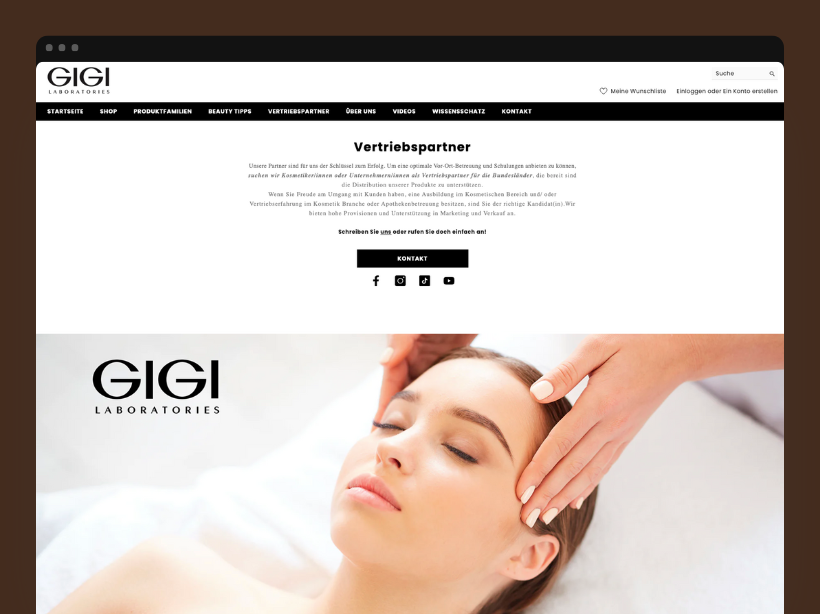 GIGI Laboratories projekt