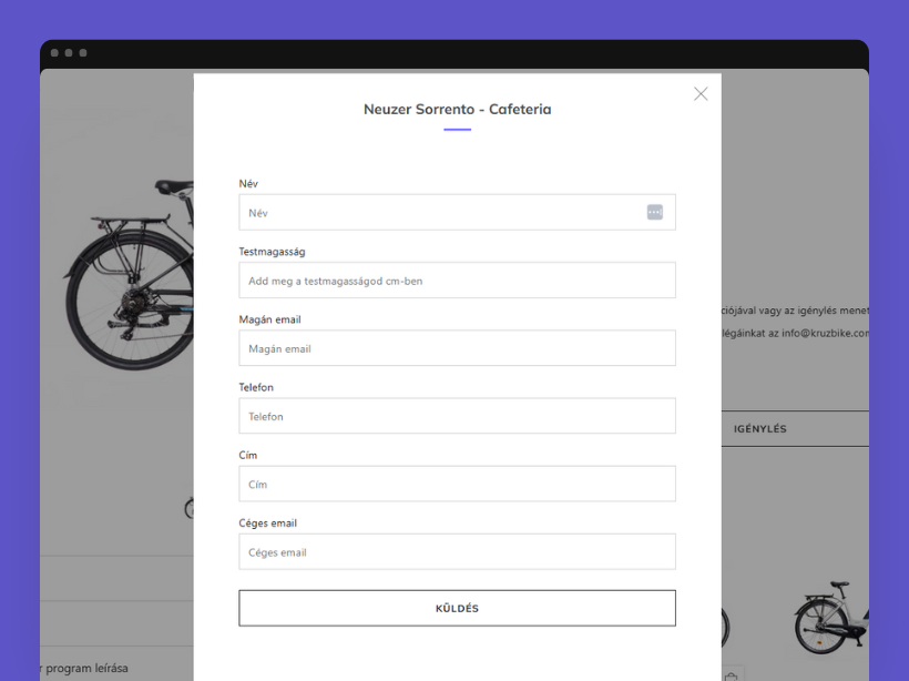 Kruzbike Company page