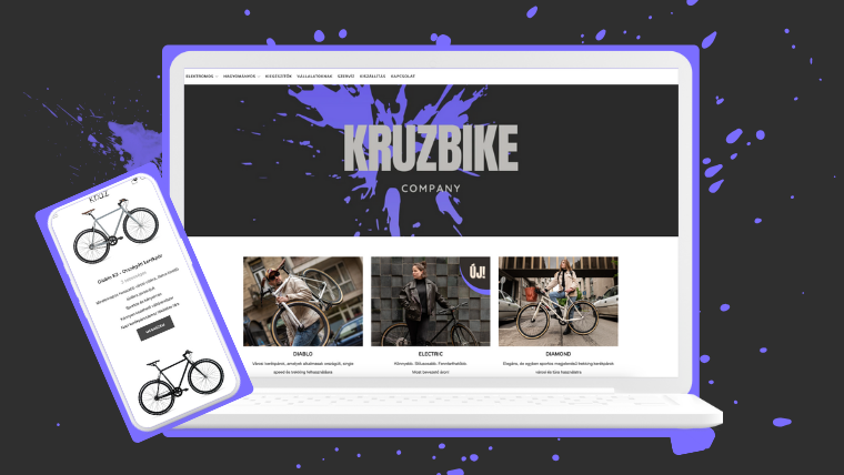 Kruz Bike Company webáruház
