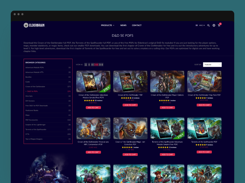 Elderbrain kollekció