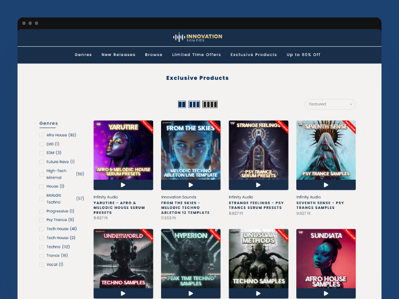 Innovation Sounds kollekció